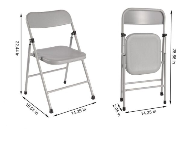 pink Kids Folding Chair - Image 4