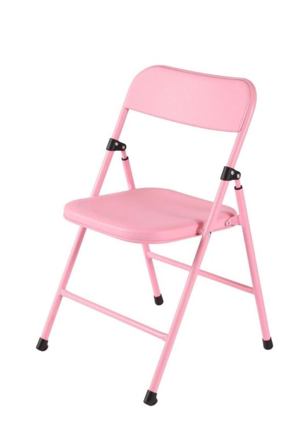 pink Kids Folding Chair - Image 2