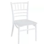 kids white chivari chair