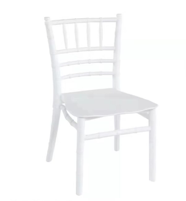 kids white chivari chair