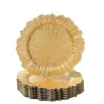 Gold Reef Charger Plate