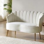 Velvet Loveseat Sofa